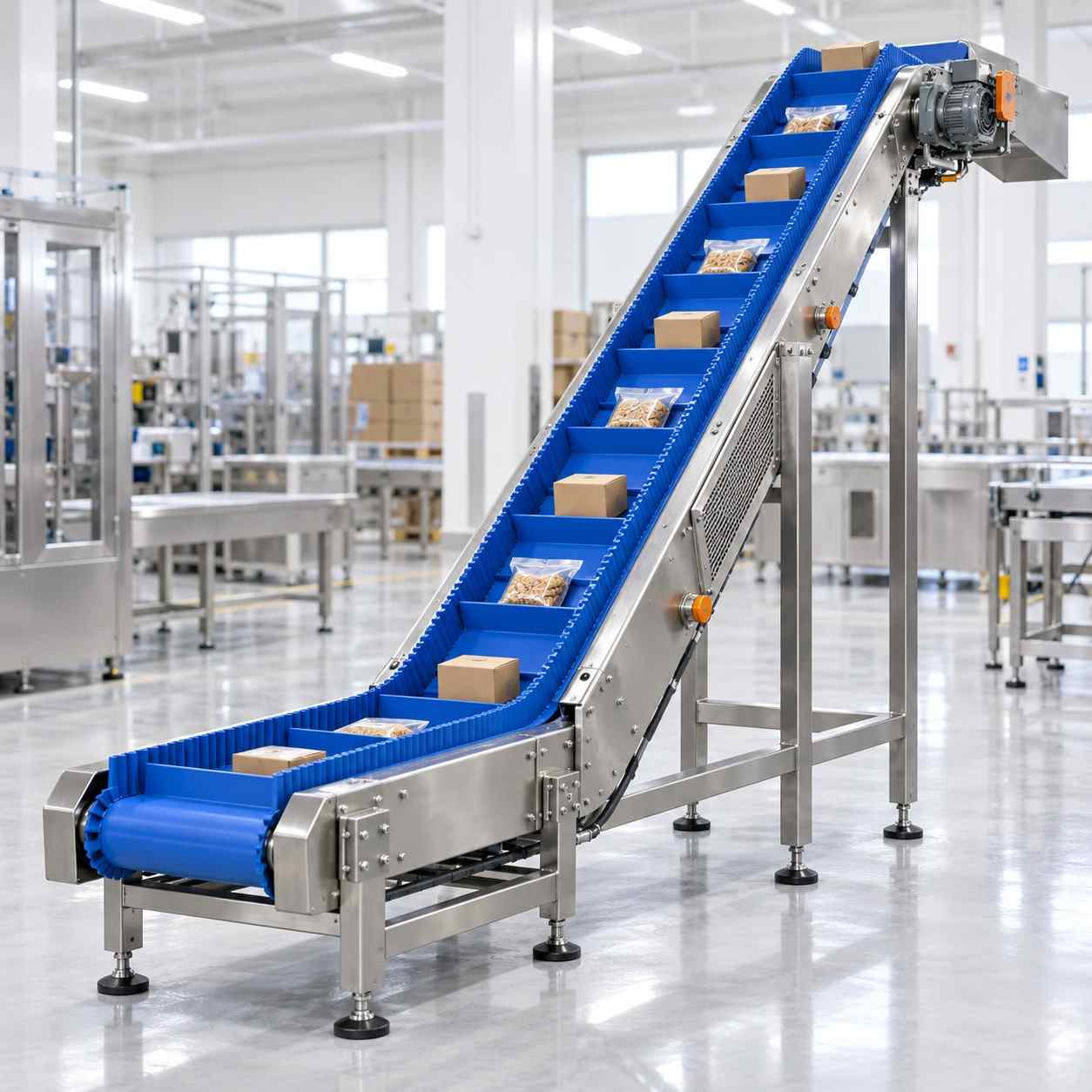 Cleated Belt Conveyor