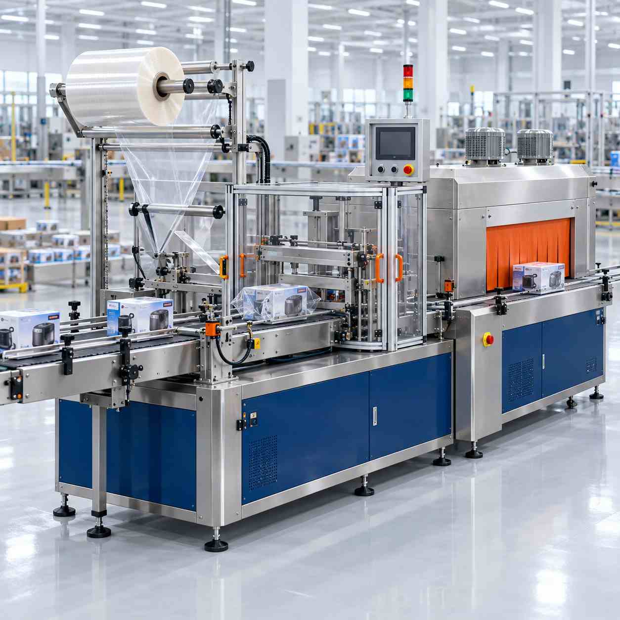 POF Film Wrapping Machine