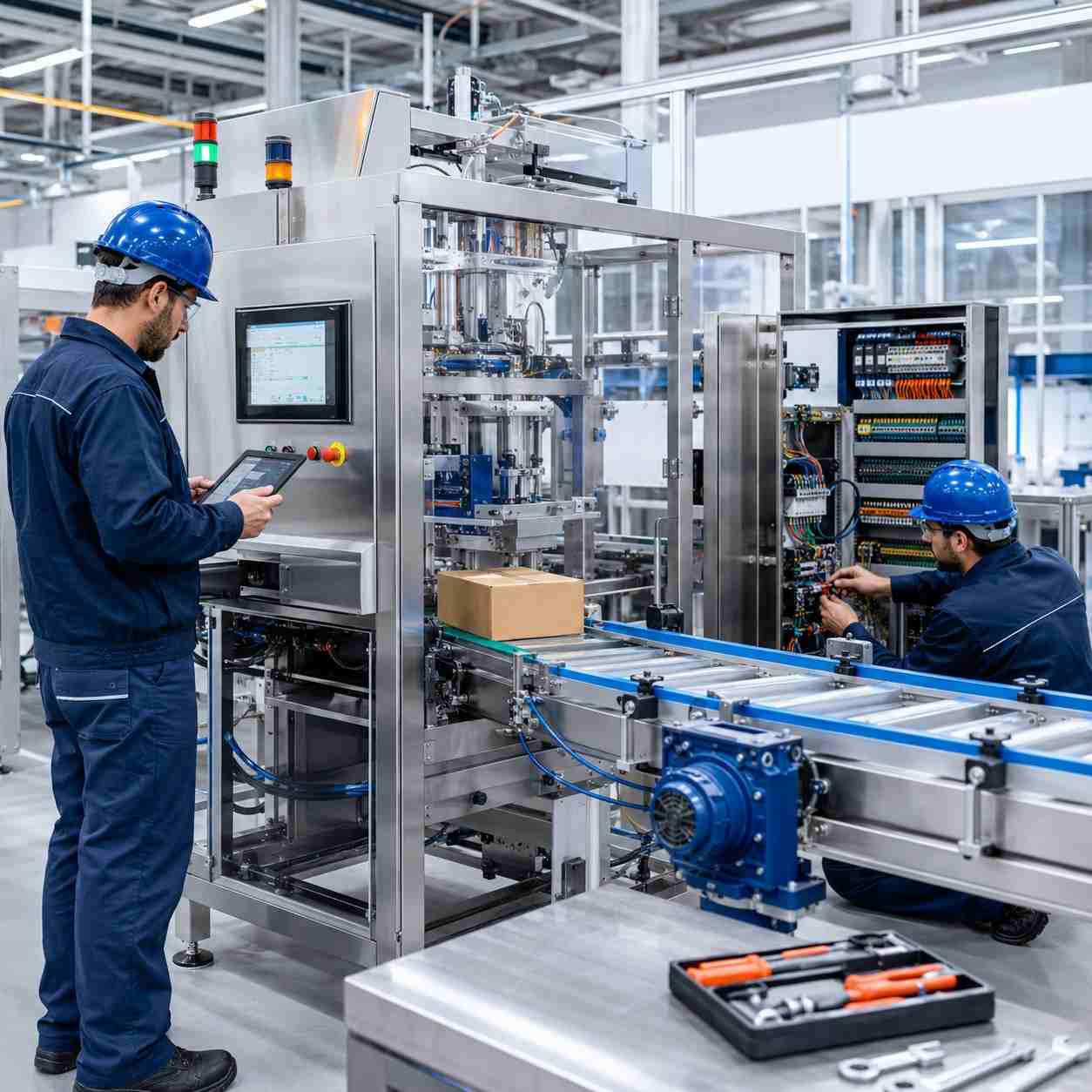Packaging Machine Installation and Commissioning